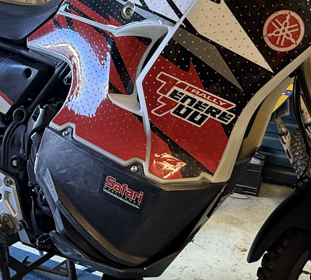 Safari tank på Yamaha Teneré 700