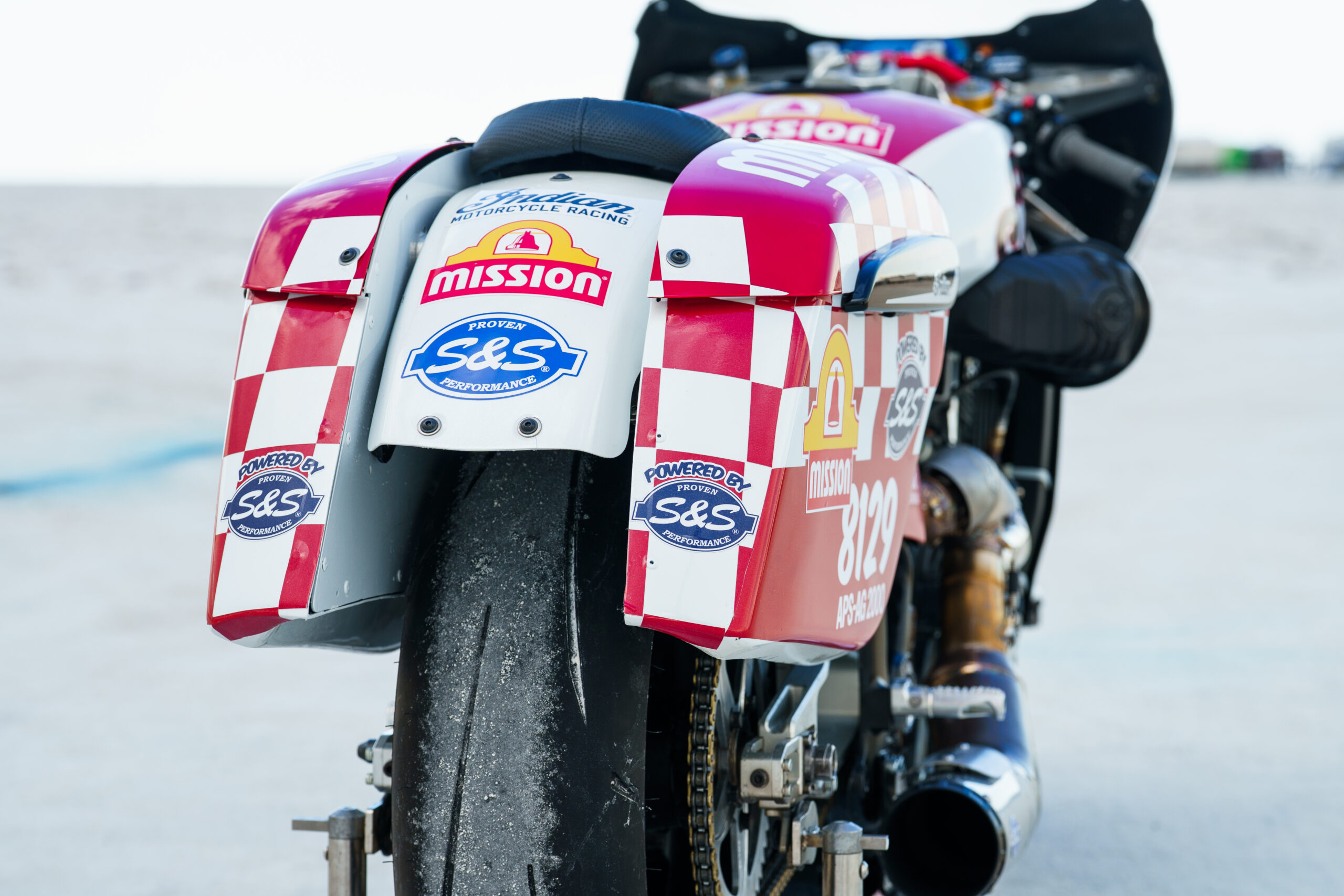 Indian Challenger at the Bonneville Salt Flats