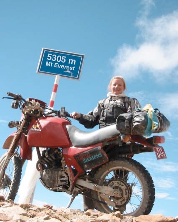 Annie Seel at Mount Everest